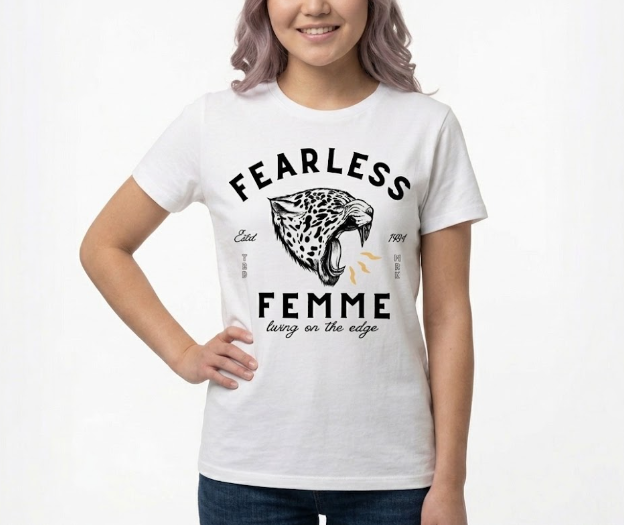 Fearless Femme Tee photo 2