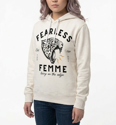 Fearless Femme Hoodie photo 2